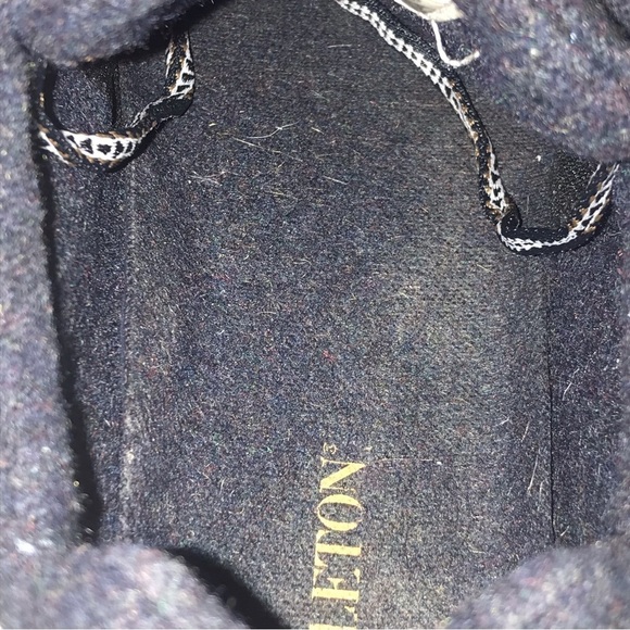 Pendleton Mens Wool Sneaker Shoe Navy Size 8.5 - Picture 10 of 11